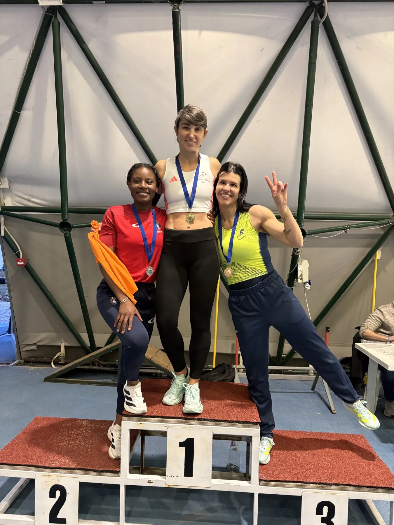 Podio ai Campionati Assoluti Indoor 2026