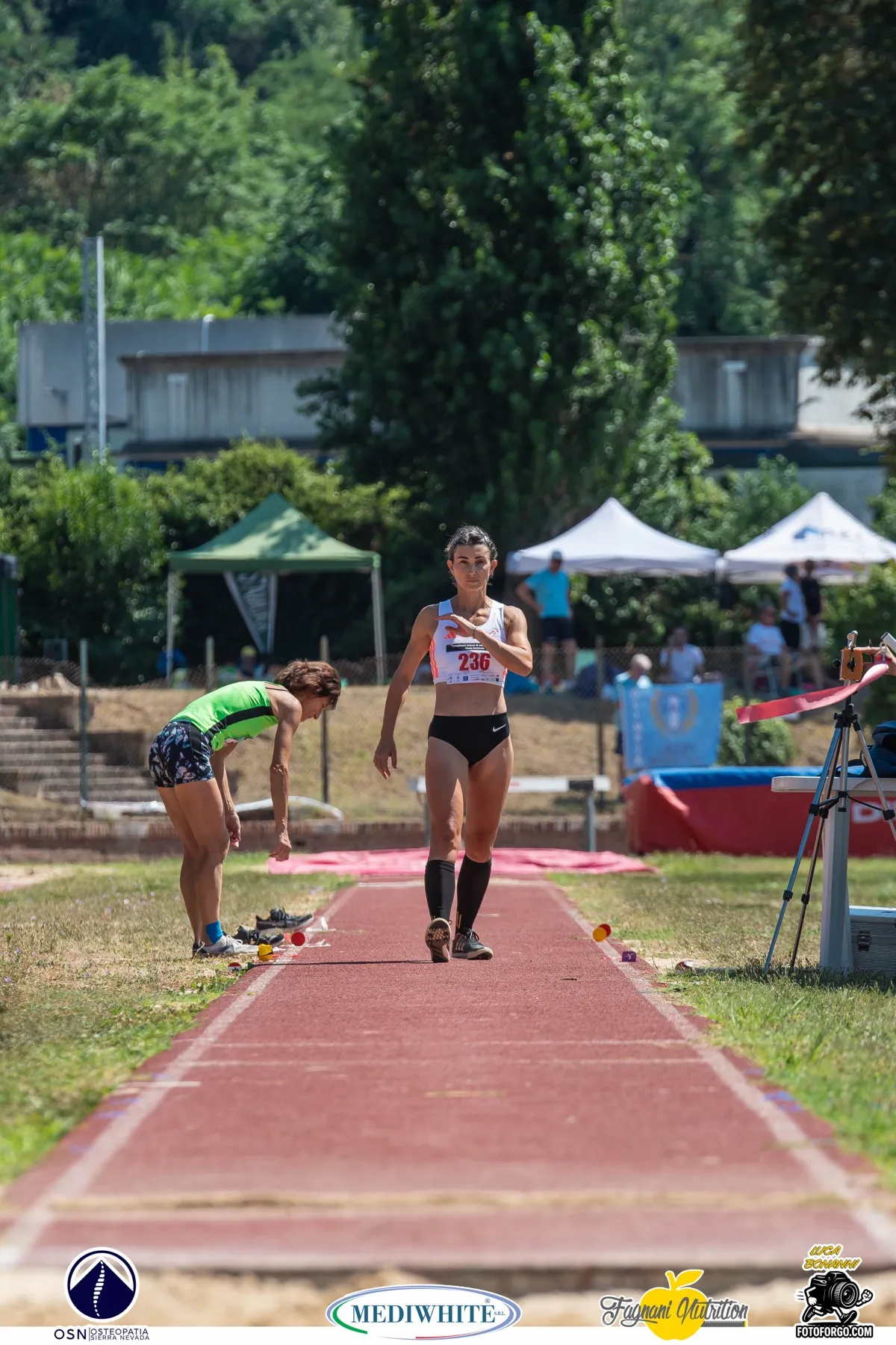 Salto in lungo ai Campionati di Società 2026