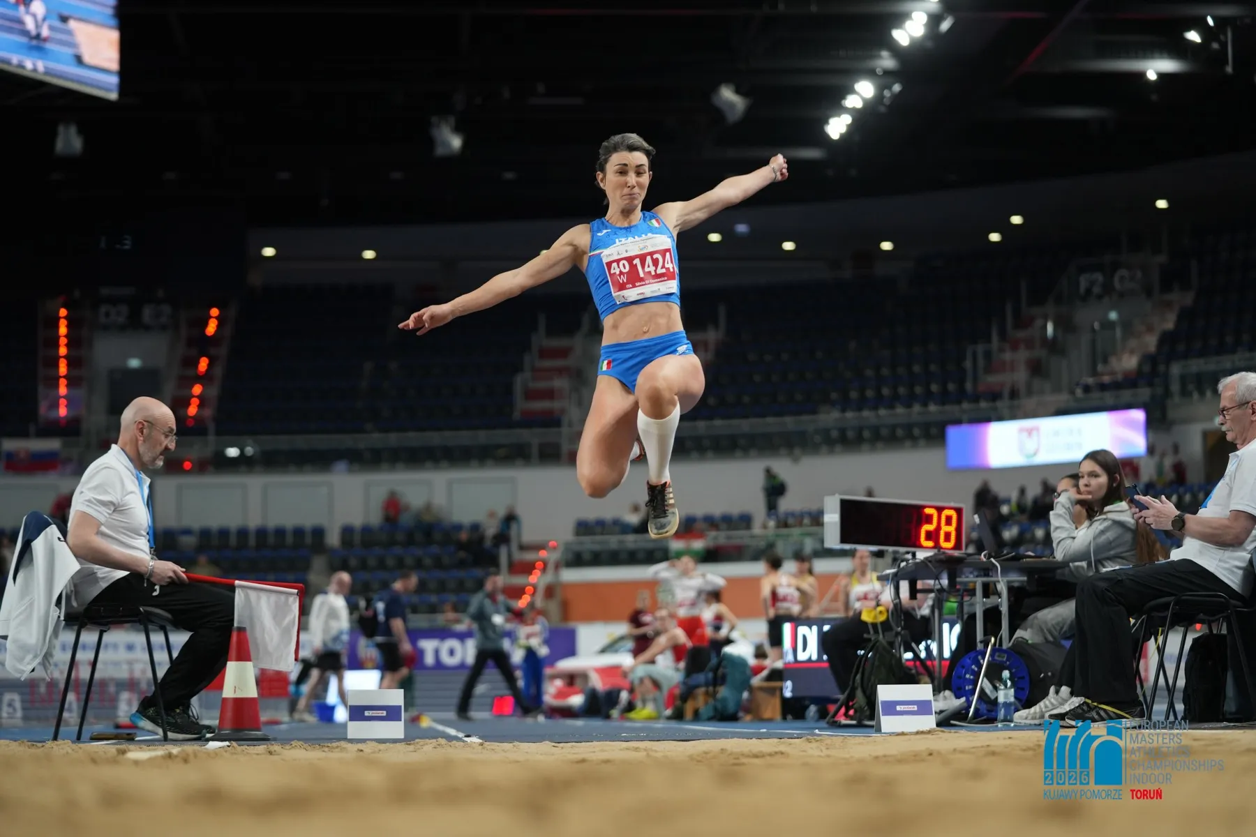 Salto in lungo indoor a Toruń